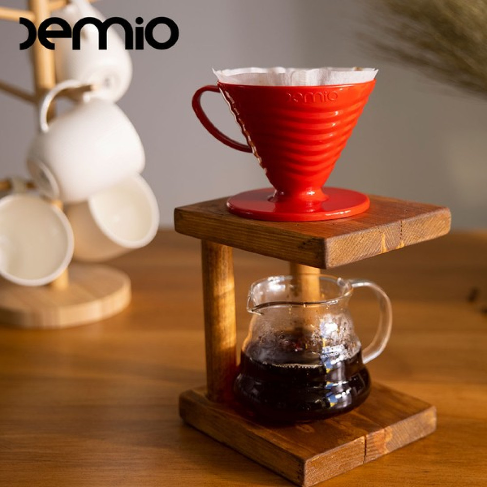 Demio Kahve Demleyici V60 Dripper - Kırmızı Çay / Çaydanlık Setleri Fiyatı