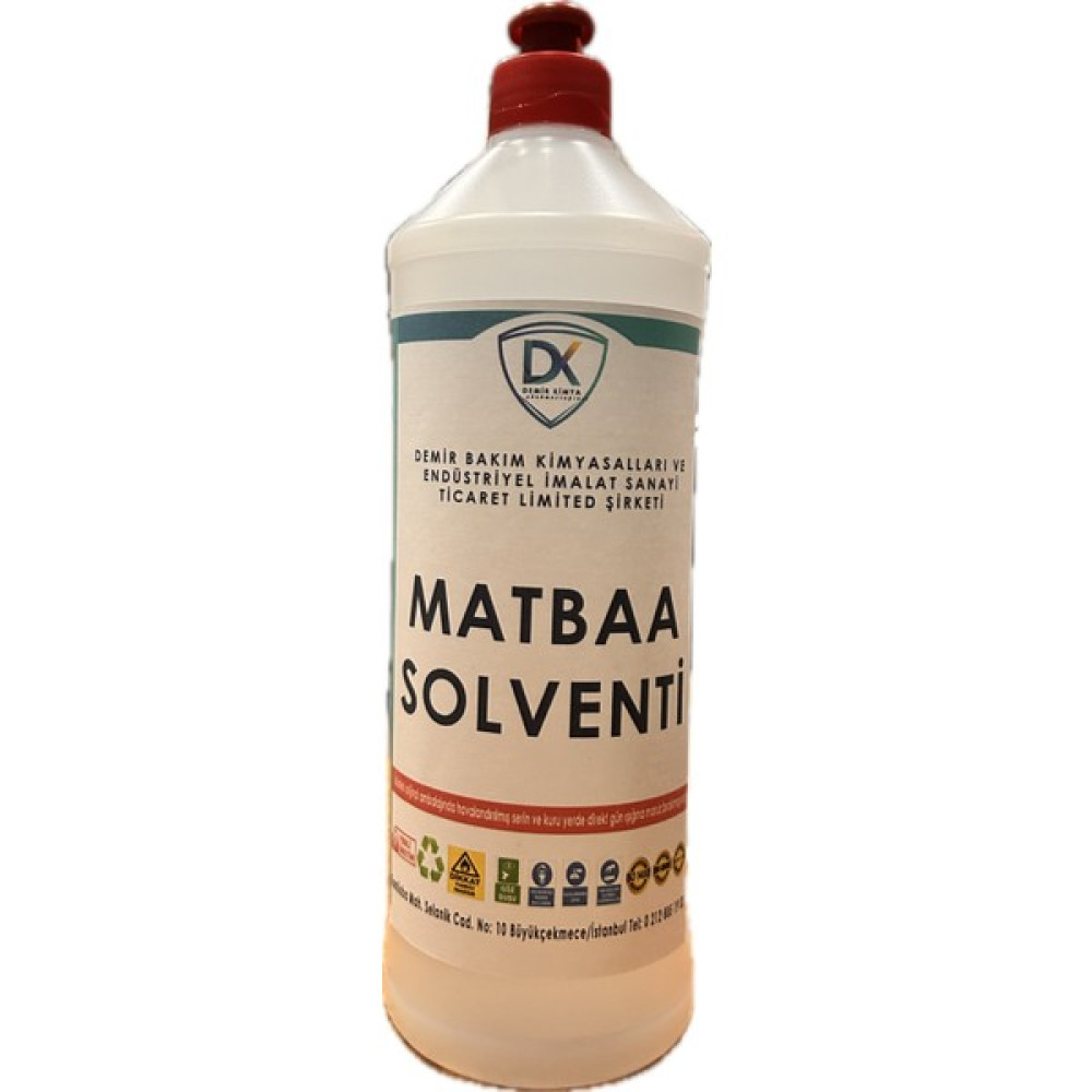 Demir Kimya Matbaa Solventi 1 Litre Elektrikli El Aletleri Fiyatı