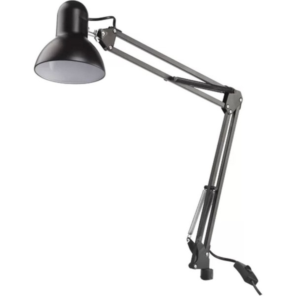 Demir YL86-1311 Köln Siyah Mengeneli Masa Lambası Siyah Ayarlanabilir Boyut 63 cm E27 Kablolu Oto Boyaları Fiyatı