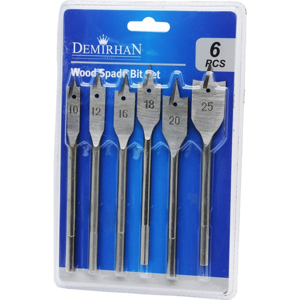 Demirhan 6 Parça Yaprak Matkap Ucu Seti 10-12-16-18-20-25 (4767) - FEİ1863-3991 Oto Boyaları Fiyatı
