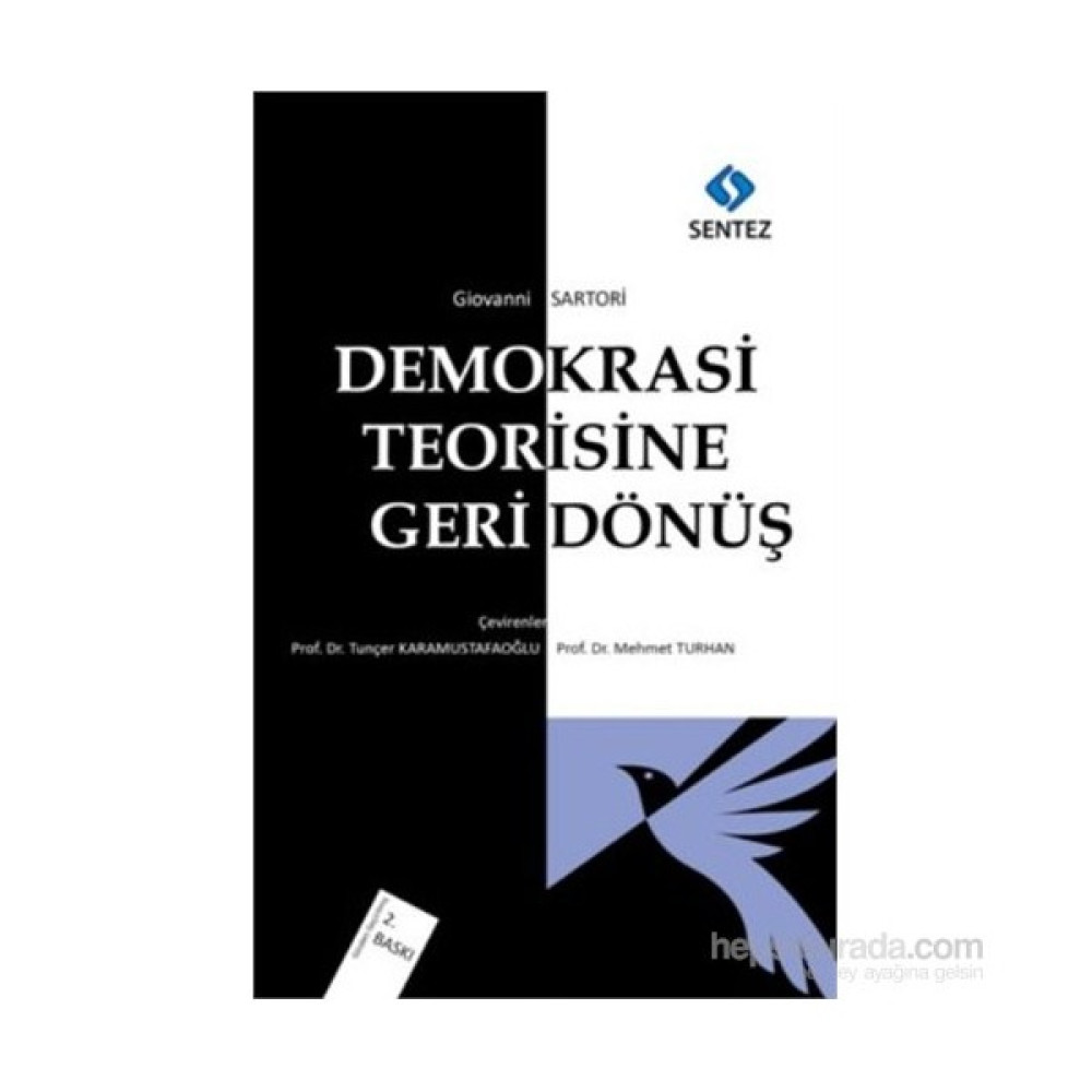 Demokrasi Teorisine Geri Dönüş-Giovanni Sartori Felsefe Kitapları Fiyatı