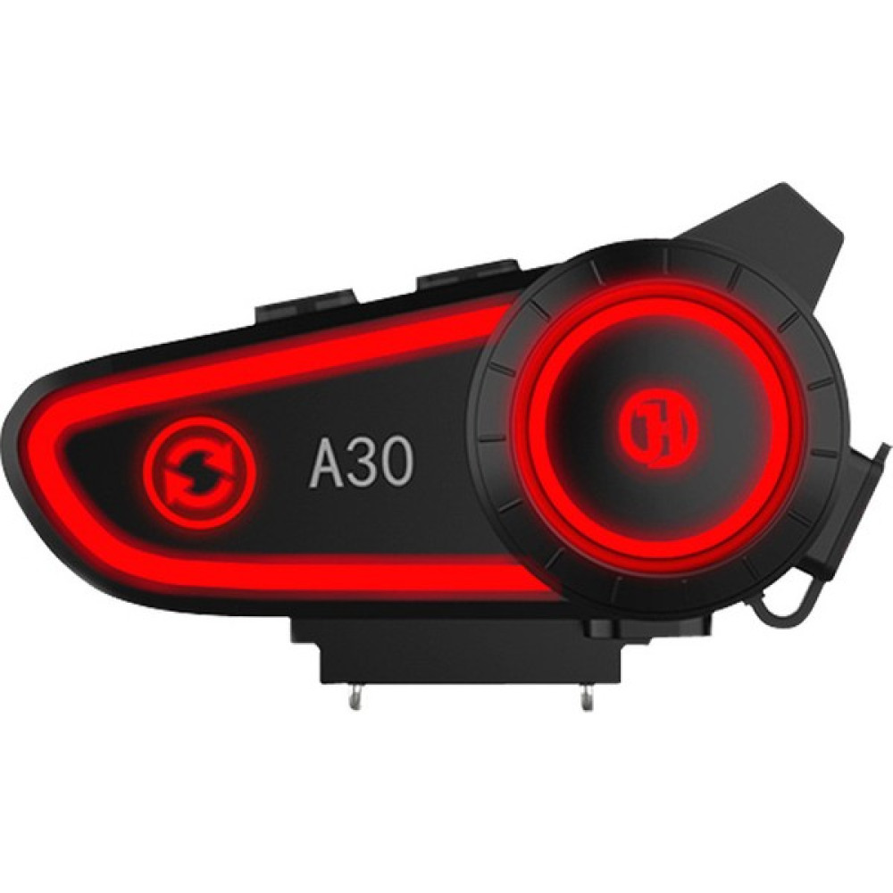 Demon Knight Kask Bluetooth Kulaklık Dahili Kablosuz Arama Navigasyon Motosiklet Tam Kask Sürüş Ekipmanı (Yurt Dışından) - Siyah - Kırmızı Motorsiklet Aksesuarları Fiyatı
