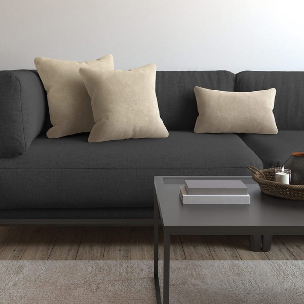 Demor Home Soft Series Ay Taşı Beji Kırlent, Yastık Kılıfı - 45 x 45 cm Kırlent / Mobilya Yastığı Fiyatı