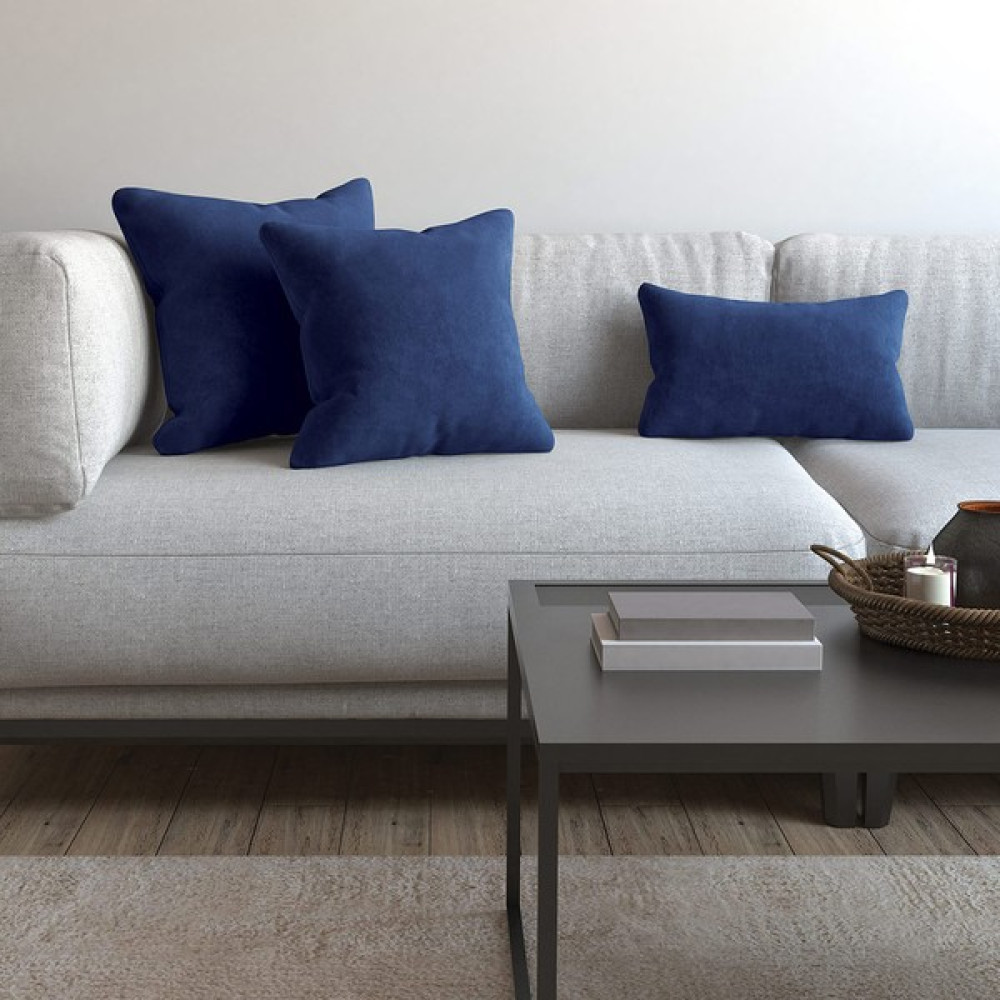 Demor Home Soft Series Gece Mavisi Kırlent, Yastık Kılıfı - 45 x 45 cm Kırlent / Mobilya Yastığı Fiyatı