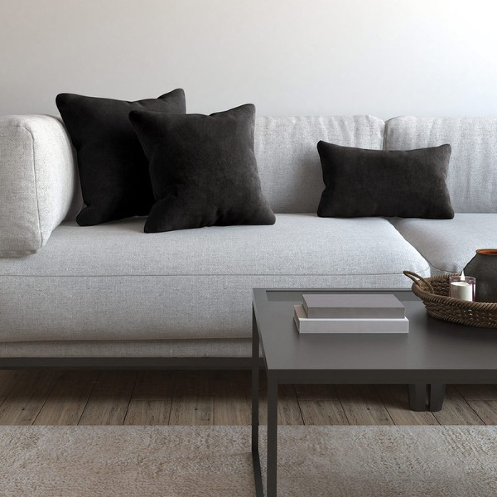 Demor Home Soft Series Panter Siyahı Kırlent, Yastık Kılıfı - 50 x 30 cm Kırlent / Mobilya Yastığı Fiyatı