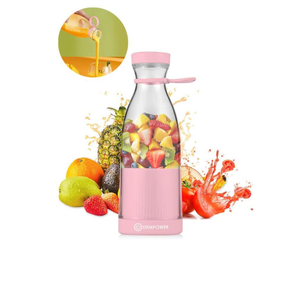 DEMPOWER Şık Tasarımlı Şişe Shaker 420ml Pembe Sağlık Fiyatı