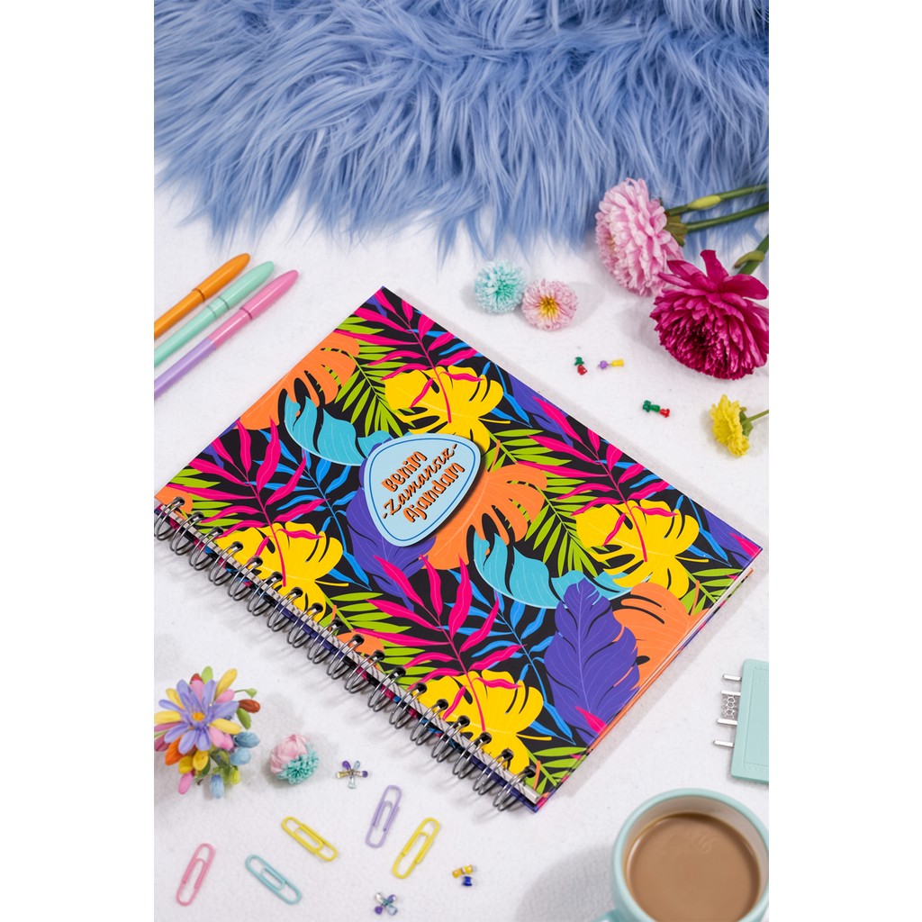 Denden Benim Ajandam Colourful Zamansız Ajanda, 17X24 cm SSD / Solid State Drive Fiyatı
