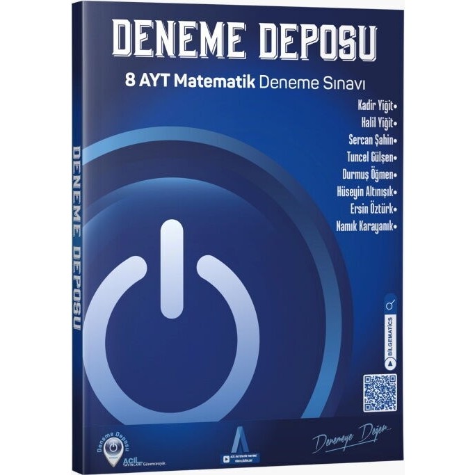 Deneme Deposu Ayt Matematik 8 Deneme Sınavı Matematik Fiyatı