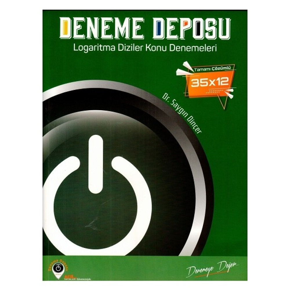 Deneme Deposu Yayınları Ayt Logaritma Diziler Konu Denemeleri Kaynak Kitapları Fiyatı