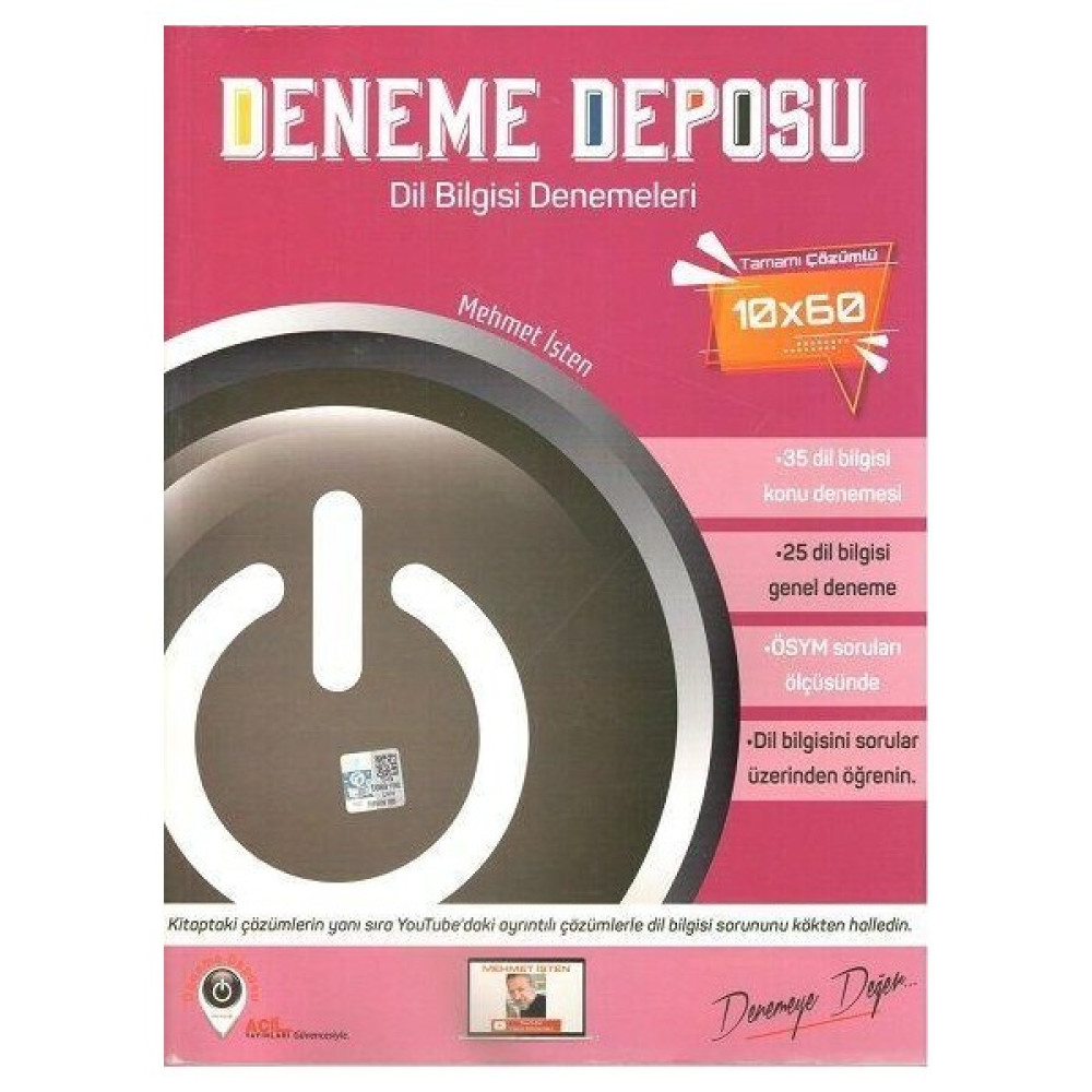 Deneme Deposu Yayınları TYT Dilbilgisi Denemeleri Temel Yeterlilik Testi (TYT) Fiyatı