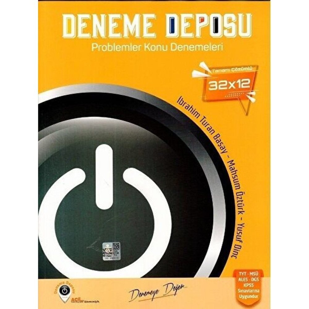 Deneme Deposu Yayınları TYT Problemler Konu Denemeleri Temel Yeterlilik Testi (TYT) Fiyatı