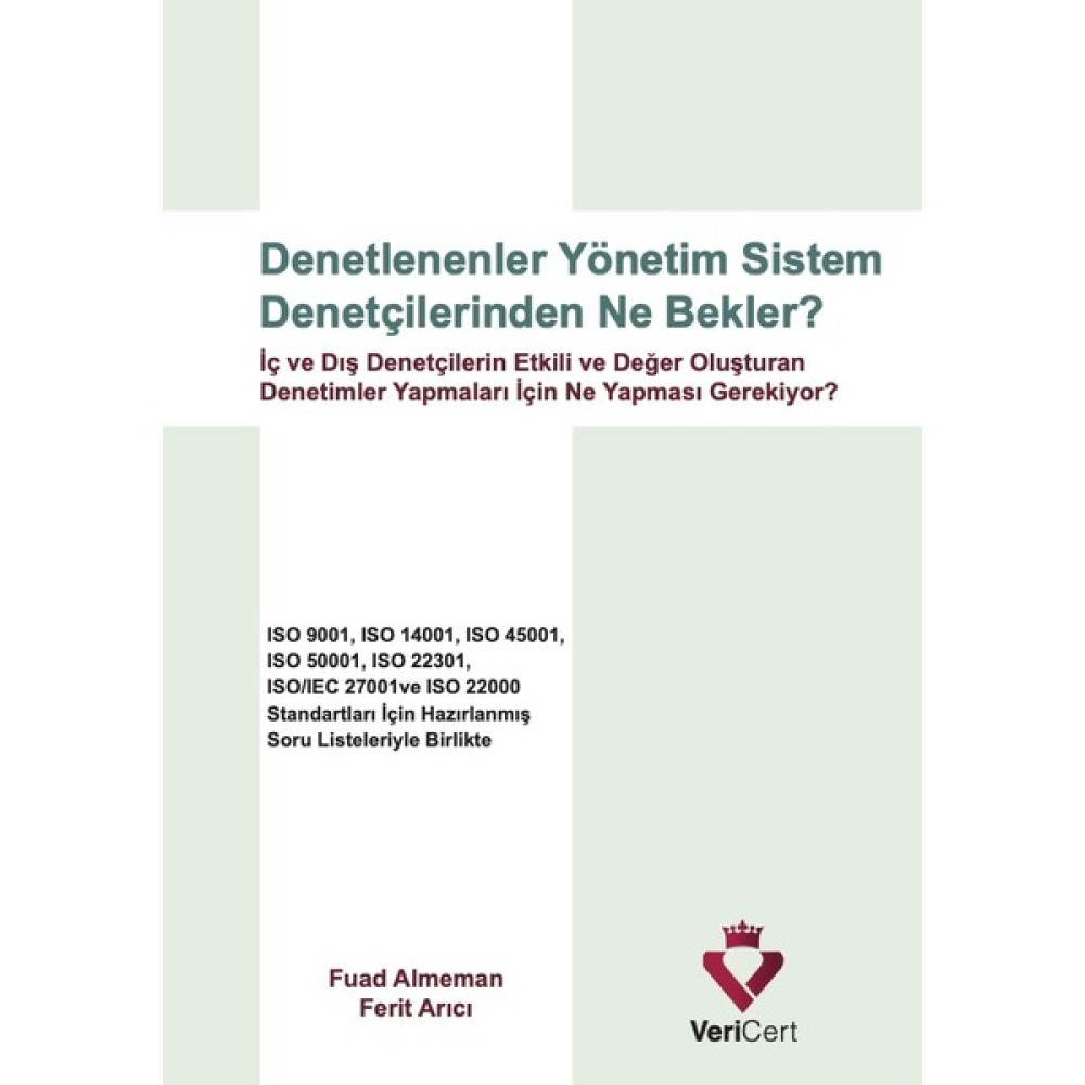 Denetlenenler Yönetim Sistem Denetçilerinden Ne Bekler? - Fuad Almeman Kişisel Gelişim ve Psikoloji Fiyatı