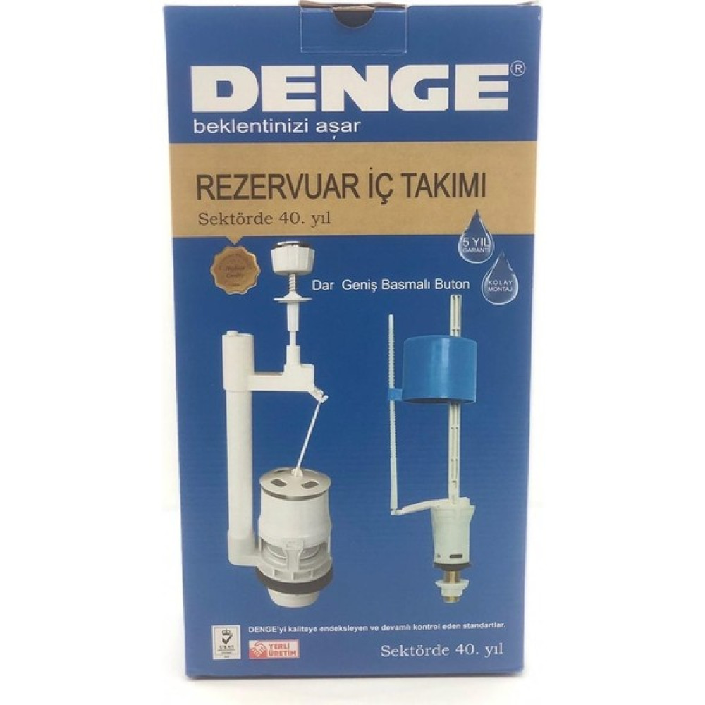 Denge Bas Aç Rezervuar Basmalı Iç Takımı - 1 Adet Banyo Aksesuarları Fiyatı