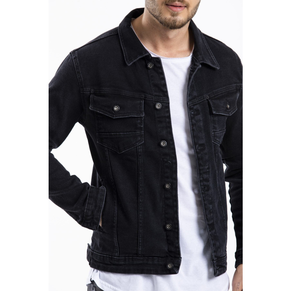 DENIM MAN Erkek Kot Ceket Siyah M Beden Bayan Ceket Fiyatı