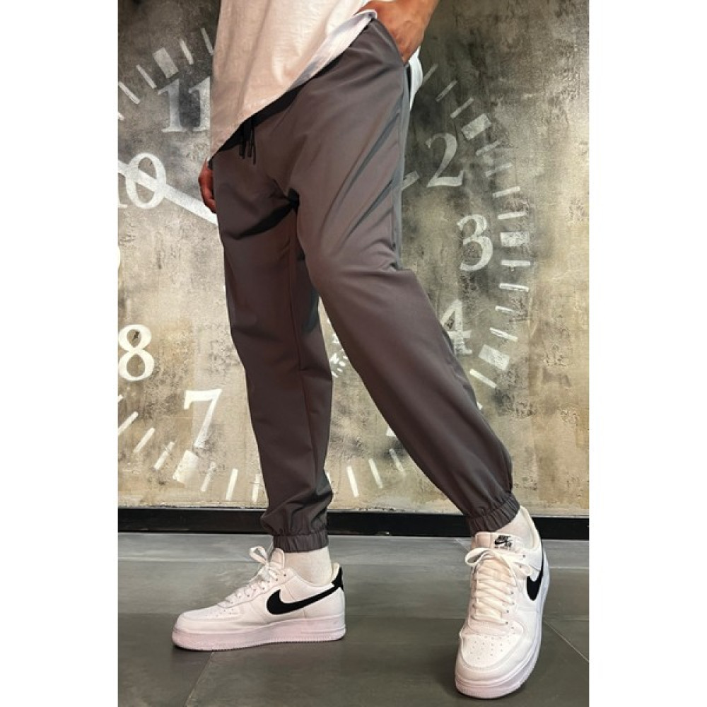 Denim Republic Erkek Füme Kalın Kumaş Bol Jogger Pantolon Erkek Pantolon Fiyatı