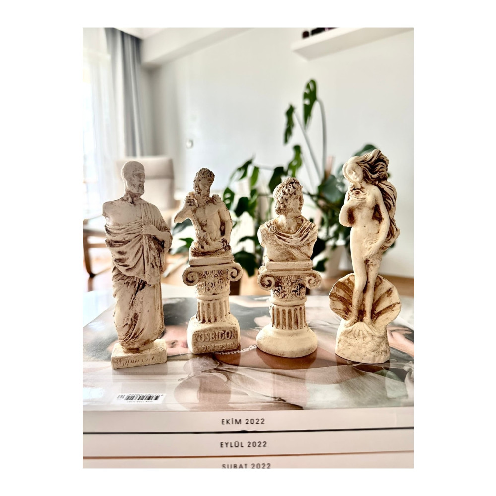 Denis Atelier Yunan Heykel Set 4lü Obje Fiyatı