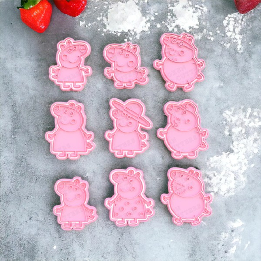 Denisss Collection Peppa Pig Kurabiye Kalıbı Kek Kalıpları Fiyatı