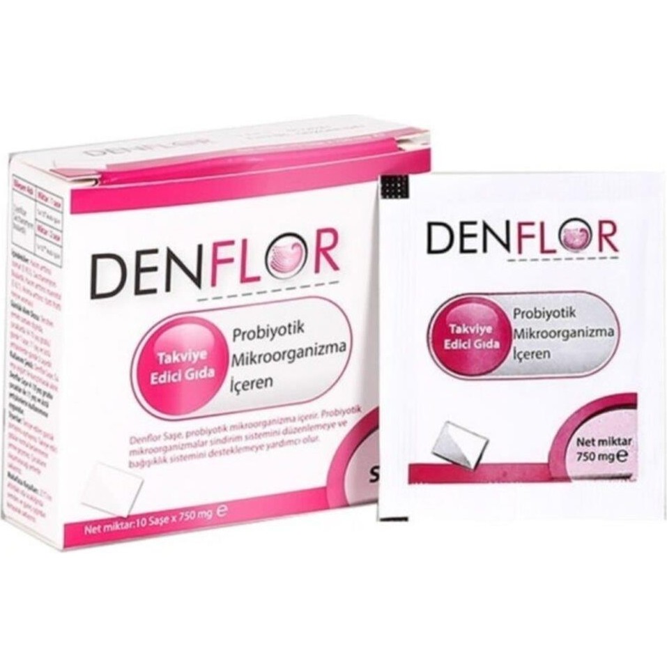 Deniz Pharma Denflor Probiyotik 10 Şase Aromasız Takviye Edici Gıda Türkiye Menşeli Diğer Fiyatı