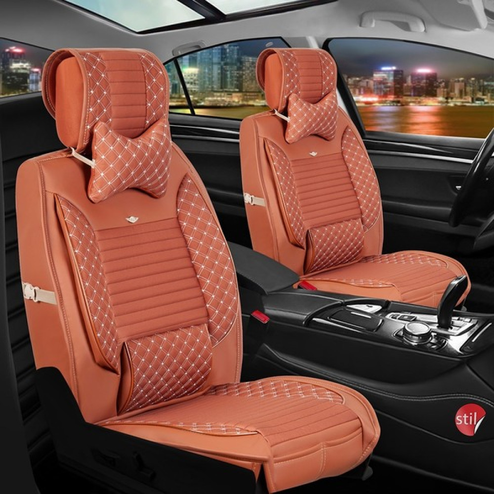 Deniz Tuning peugeot 206 Lüx Deri Oto Koltuk Kılıfı 5'li Set Tam Takım Urban Tarçın Oto Koltuk Kılıfı Fiyatı