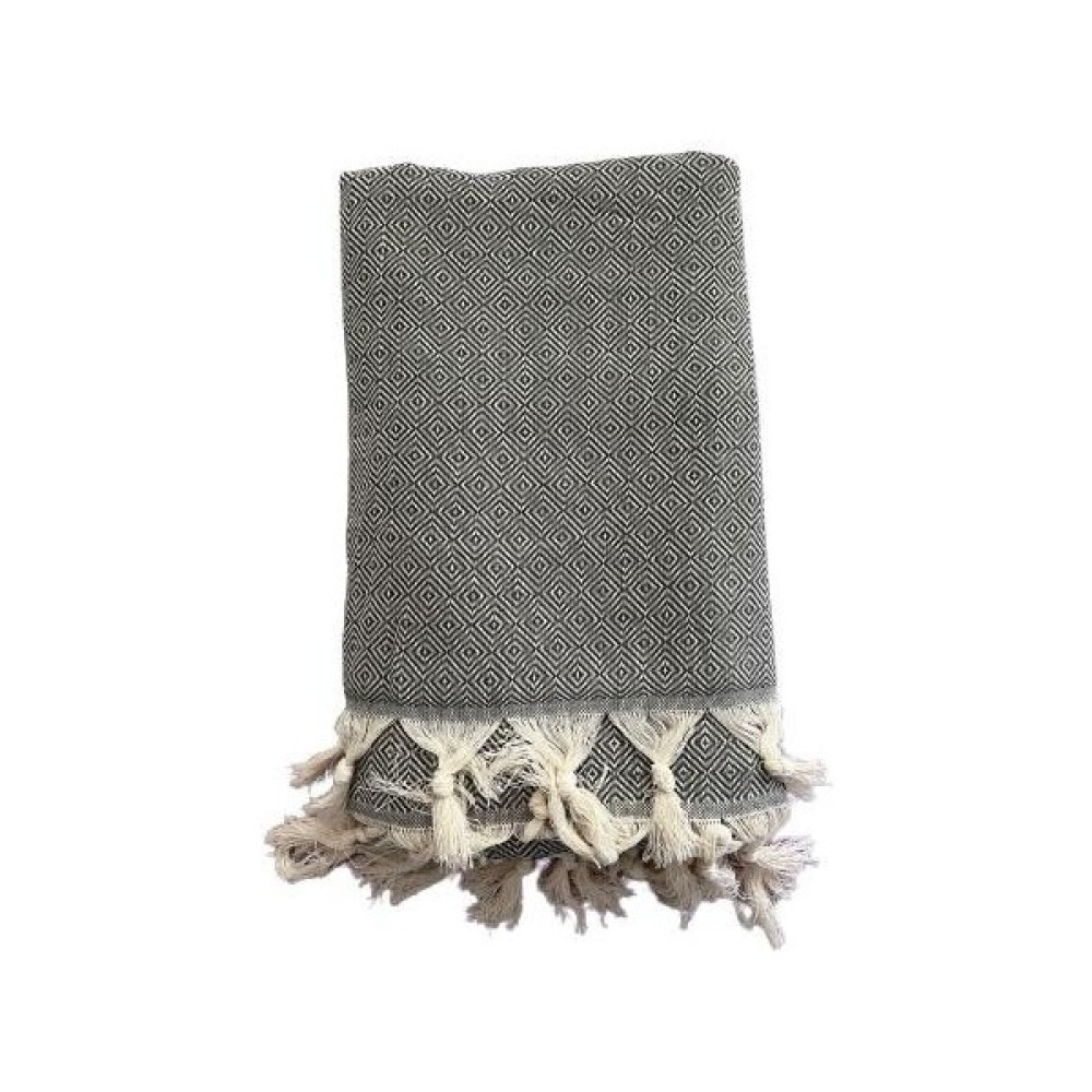 Deniz Yıldızı Home Denizli Buldan Dokuma Çift Kişilik Pike - Gri - 215 x 225 cm Pike & Pike Takımı Fiyatı