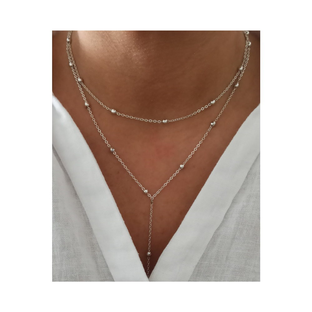 DENİZDENAL Sarkıntılı Kolye Silver Bijuteri Kolye Fiyatı