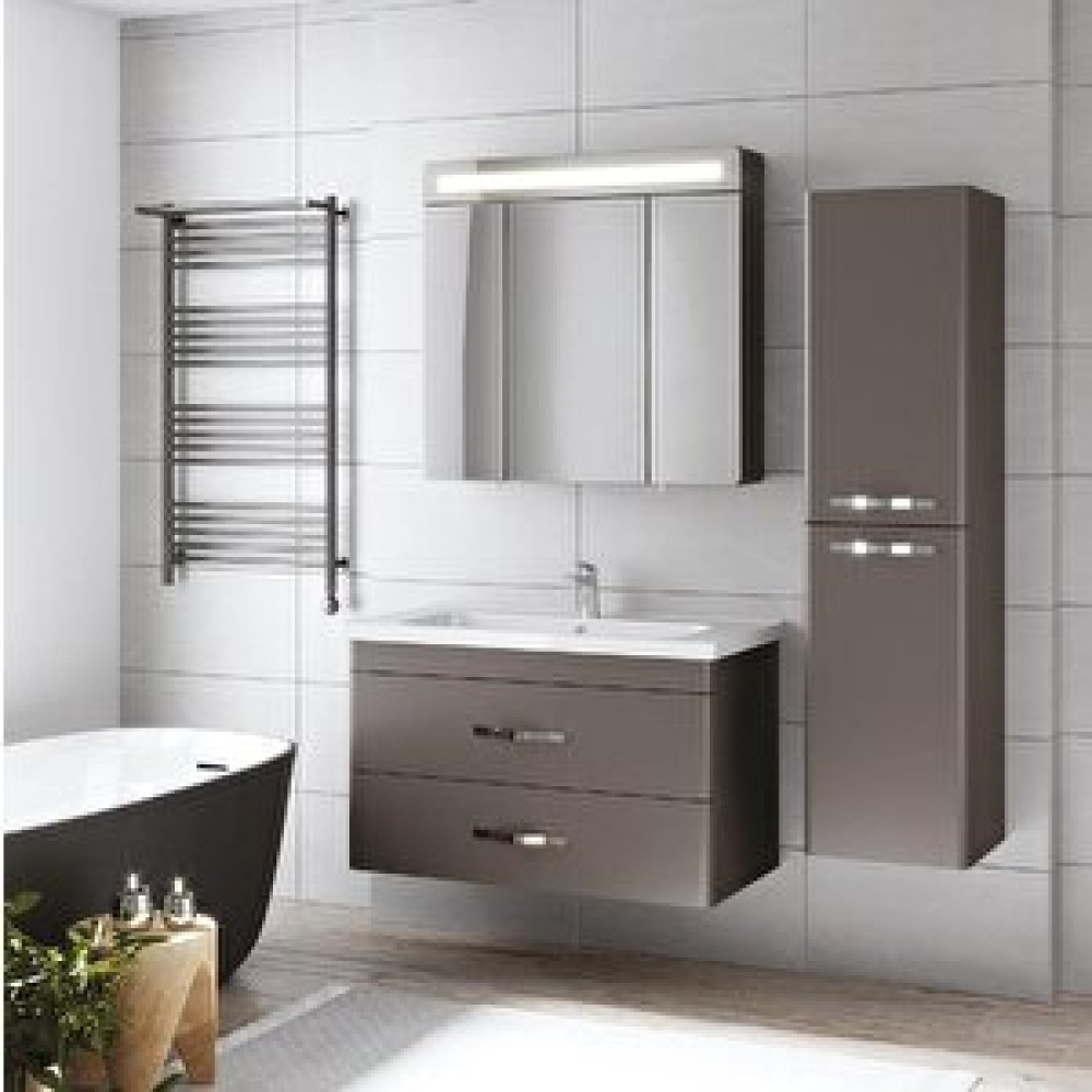 Denko Banyo Denko Girne 90 Cm Mdf Vizon Banyo Dolabı Takımı Ve Boy Dolabı Banyo Dolabı / Mobilyası Fiyatı