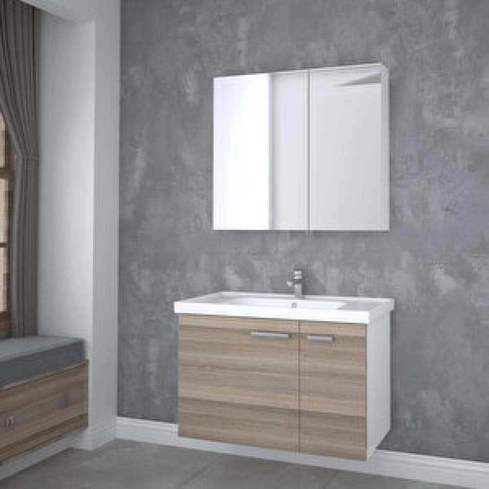 Denko Banyo Terra Banyo Dolabı Alize 90 cm Banyo Dolabı / Mobilyası Fiyatı