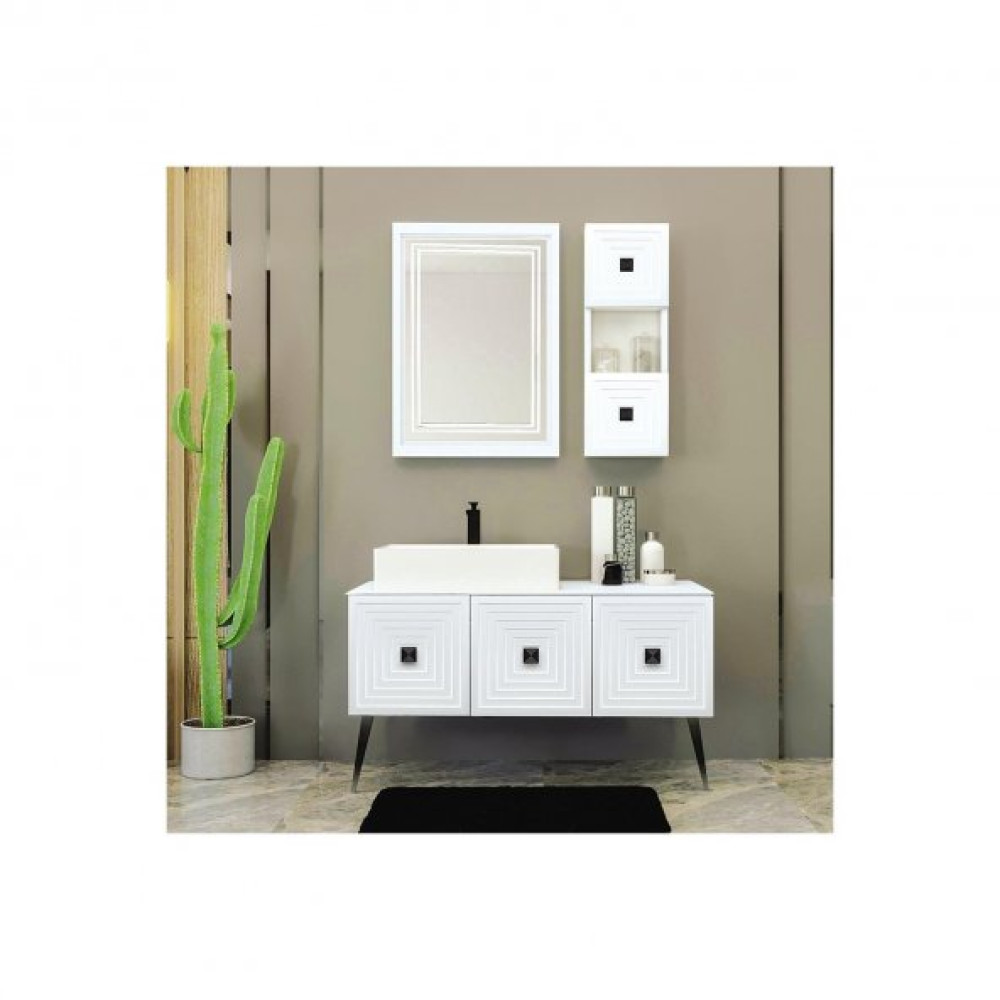 Denko Burcu 120 Cm Banyo Dolabi Takimi Banyo Dolabı / Mobilyası Fiyatı