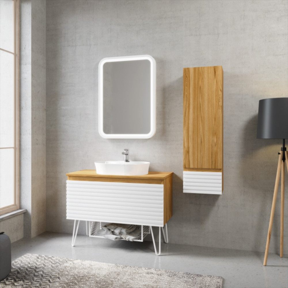 Denko Taylan 85 Cm Mdf Beyaz Banyo Dolabi Takimi Ve Boy Dolabi Banyo Dolabı / Mobilyası Fiyatı