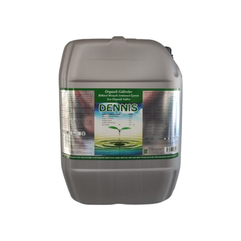Dennis 20 Litre Bitkisel Menşeli Sıvı Organik Köklendirici Gübre Gübre Fiyatı