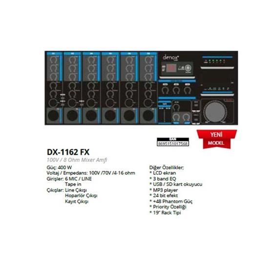 Denox DX-1162 FX Mikser Anfi