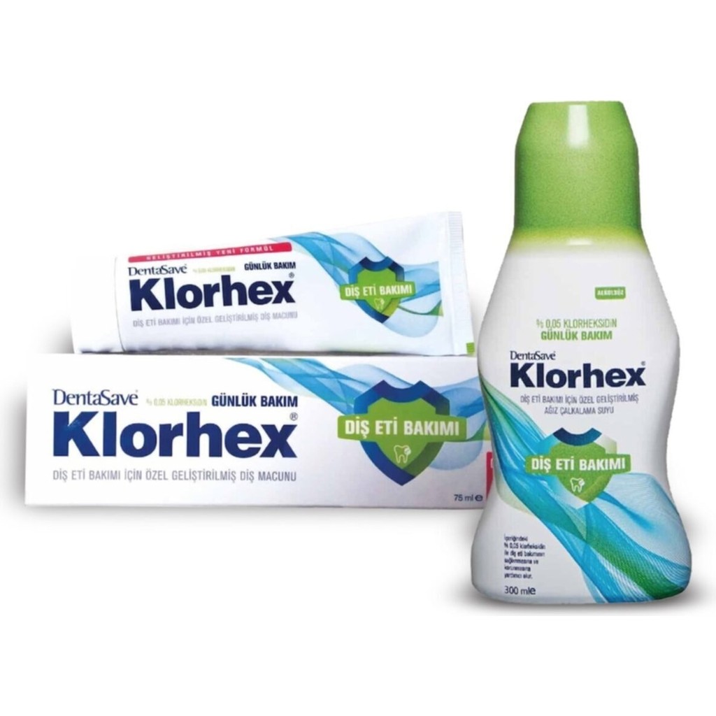 Dentasave Klorhex Diş Macunu ve Ağız Çalkalama Suyu 75 ml ve 300 ml Diş Eti Bakımı için Günlük Kullanım SSD / Solid State Drive Fiyatı