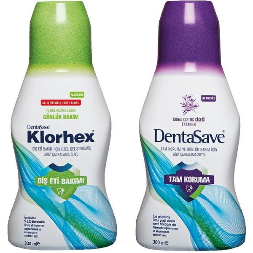Dentasave Klorhex Günlük Bakım Ve Ağız Çalkalama Suyu 300 Ml Ağız Gargara ve Spreyi Fiyatı