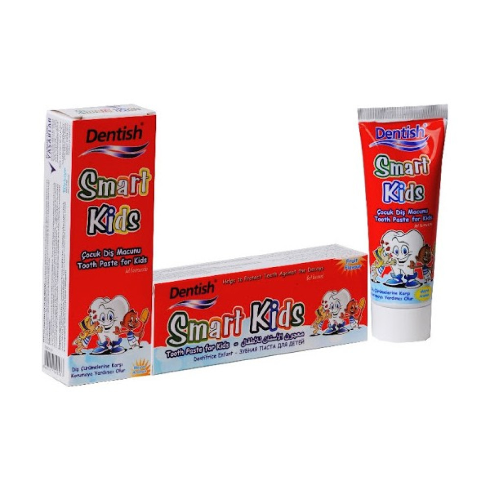 Dentish Smart Kids Çocuk Diş Macunu Meyve Aromalı 75 ml - Beyaz Diş Macunları Fiyatı