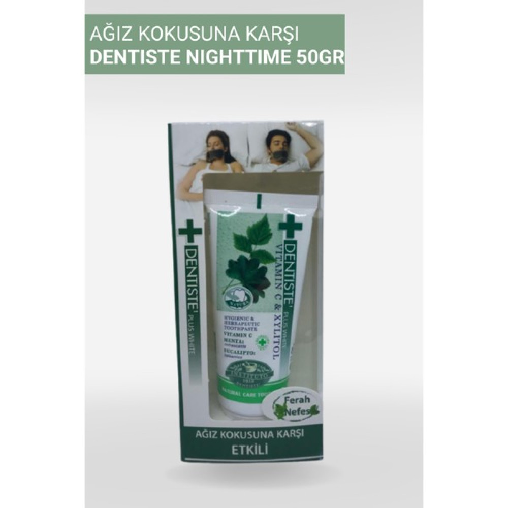 Dentiste Nighttime Ağız Kokusuna Karşı Bitkisel Diş Macunu 50 gr Diş Macunları Fiyatı