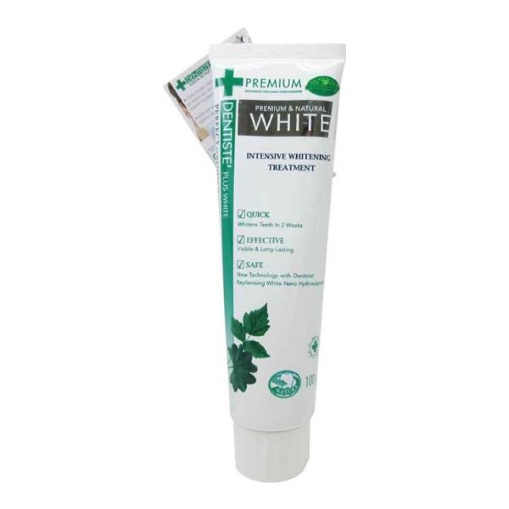 Dentiste Premium Natural White 100g Doğal Beyazlatıcı Diş Macunu 100g Diş Macunları Fiyatı