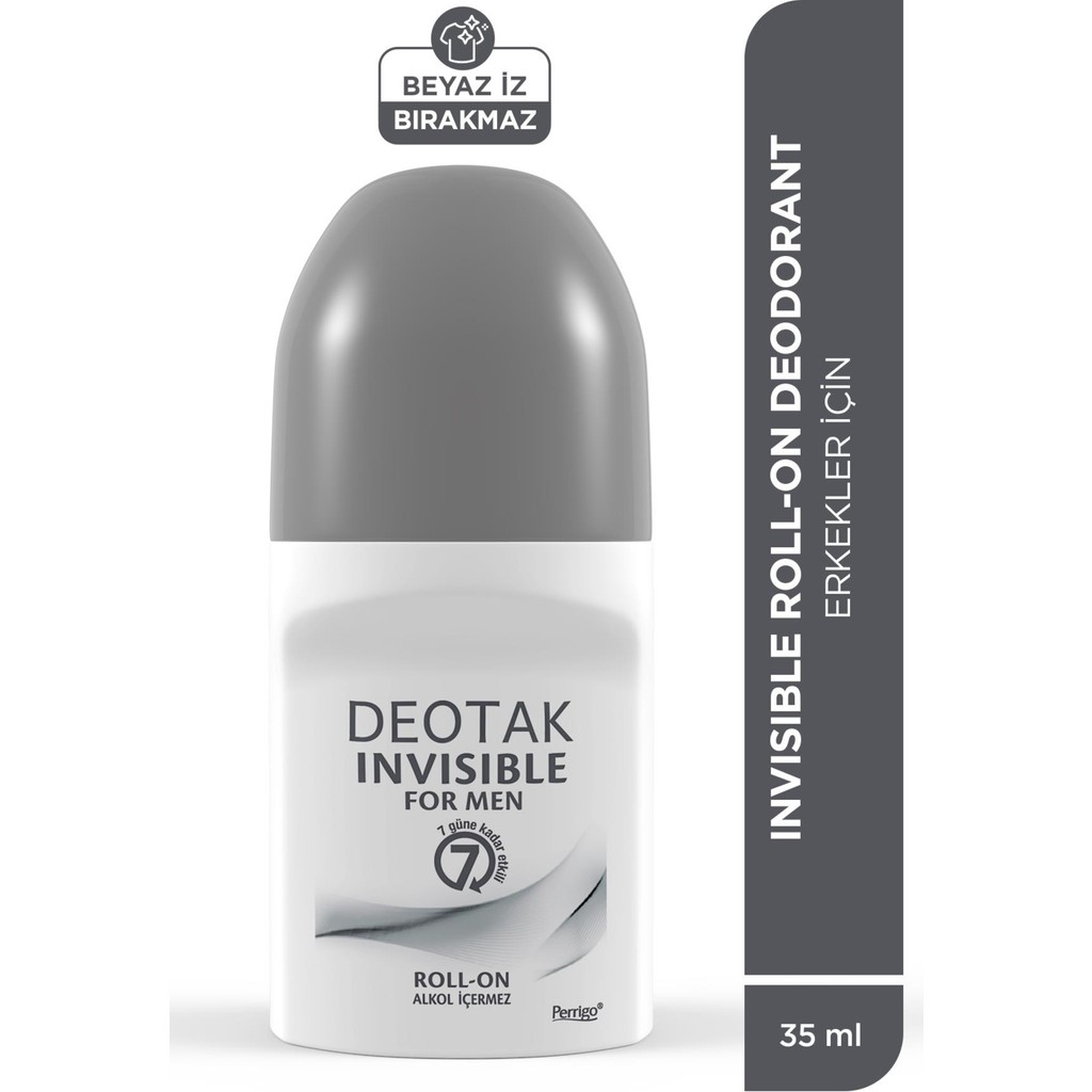 Deotak Invisible For Men Roll-on Deodorant 35 ml Roll-Onlar Fiyatı
