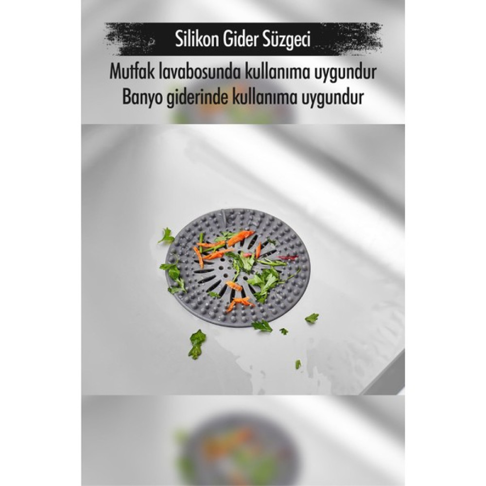 Depa Silikon Lavabo Gideri Süzgeci Banyo Aksesuarları Fiyatı