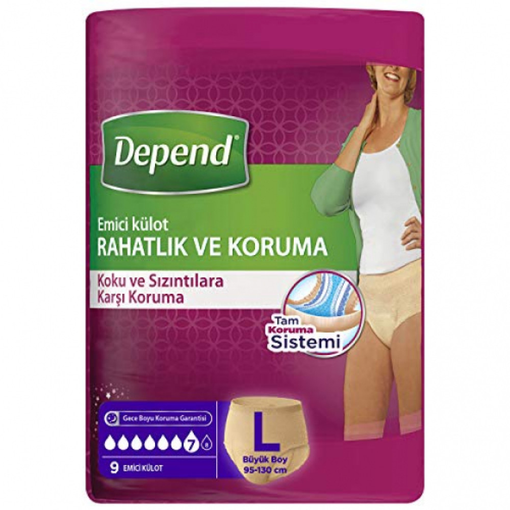 Depend Emici Kulod Rahatlik Ve Kouma 9 Adetli Kişisel Bakım Gereçleri Fiyatı