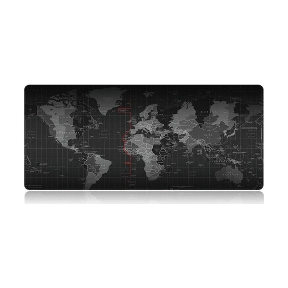 Depodan Direkt 70 x 30 cm Dünya Desenli Dikişli Kaydırmaz Tabanlı Oyuncu Mouse Pad Mouse Pad Fiyatı