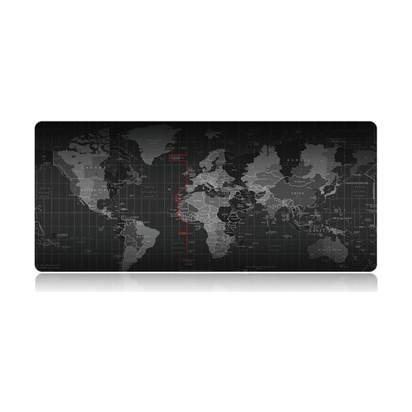 Depodan Direkt 70 x 30 cm Dünya Desenli Dikişli Kaydırmaz Tabanlı Oyuncu Mouse Pad Oyuncu Mouse Pad Fiyatı