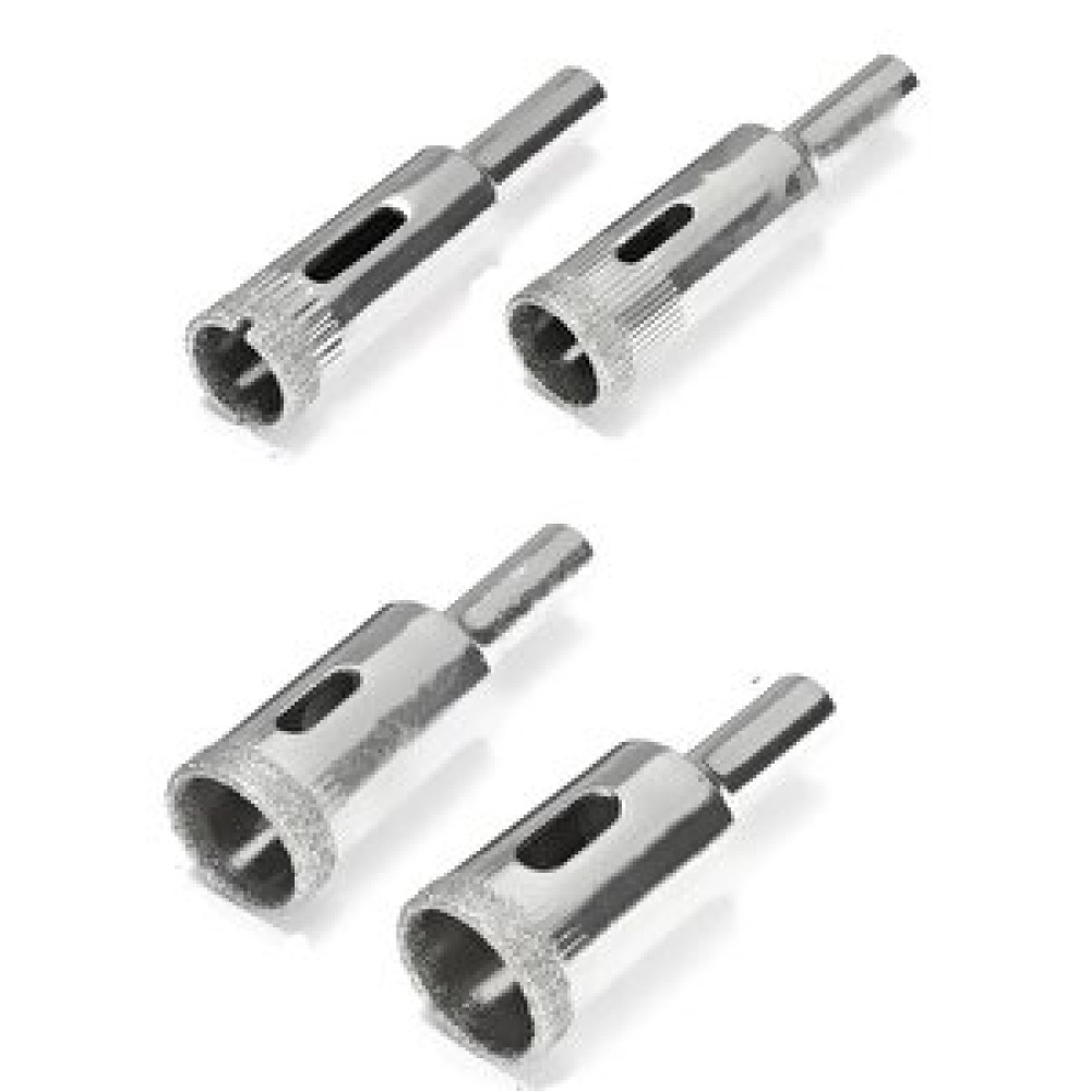 Depolife Cam Fayans Mermer Granit Porselen Delme Pancı Boru Tipi Elmas Karot Uç 10mm 12mm 14mm 16mm (4 Adet) Matkaplar Fiyatı
