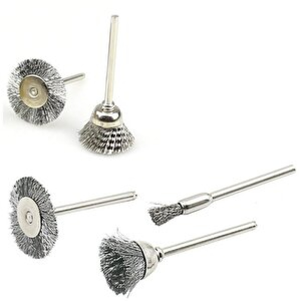 Depolife Dremel Proxxon Uyumlu 5 Parça Çelik Tel Fırça Seti Pas Kir Temizleme Zımparalama Kalıpçı Seti Oto Bakım & Yenileme Ürünleri Fiyatı