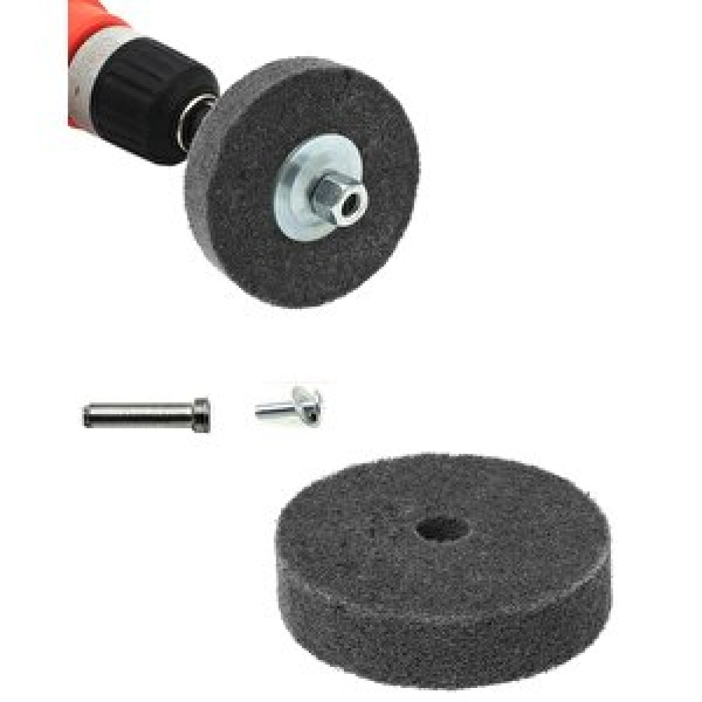 Depolife Fiber Parlatma Tekerleği Aşındırıcı Lehçe 800 Kum Metal Taşlama Polisaj Skoch Matkap Adaptörlü Oto Bakım & Yenileme Ürünleri Fiyatı