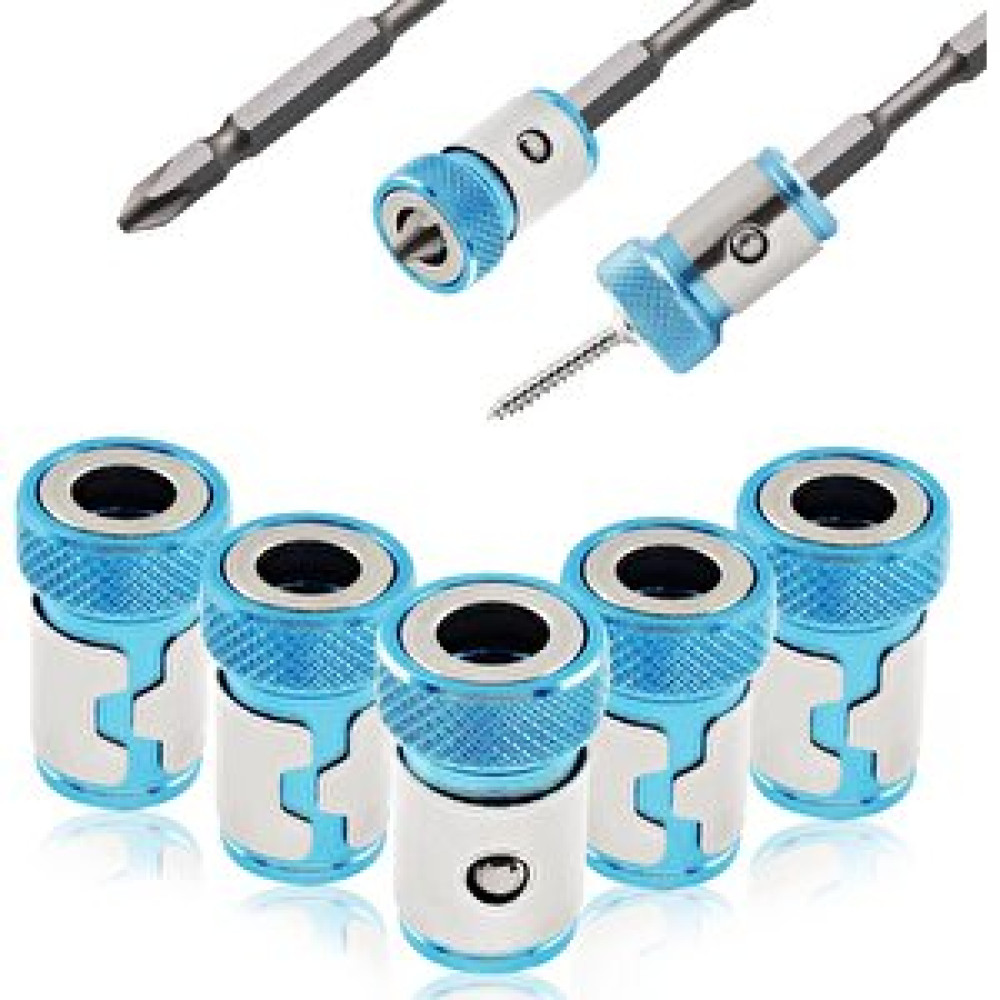 Depolife Manyetik mıknatıslama halkası 5 adet Manyetik Vida Tutucu 1/4 ph pz yıldız matkap ucu için Matkaplar Fiyatı