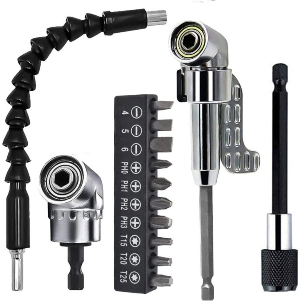 Depolife Matkap Için Vidalama Uç Seti Altıgen Hex Köşe Kör Vidalama Adaptörü Hızlı Bits Adaptör Esnek Hortum Matkaplar Fiyatı
