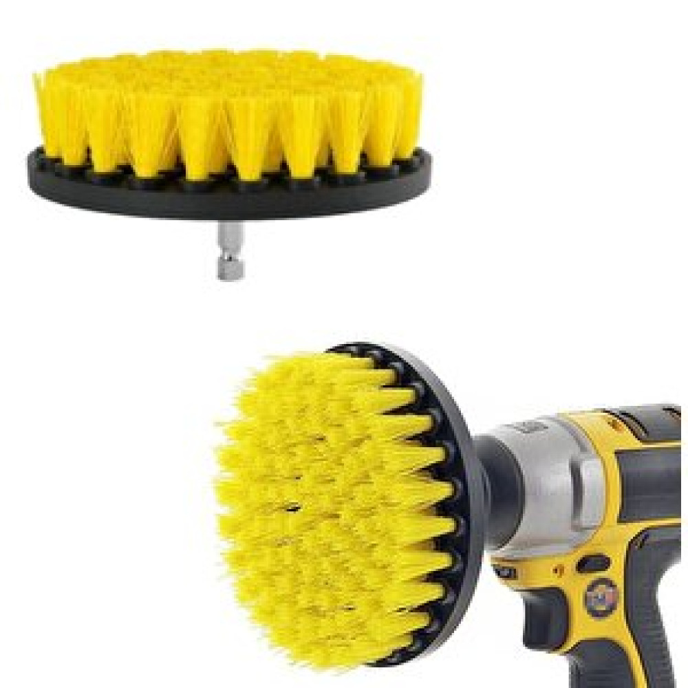 Depolife Matkap Uyumlu Temizleme Temizlik Fırçası Halı Ev Araç Sanayi Temizlik Fırçası 10cm Oval Pimli Fırça Oto Bakım & Yenileme Ürünleri Fiyatı
