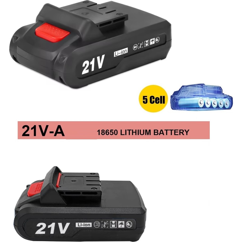 Depolife Şarjlı Matkap Testere makine Yedek Batarya 21V Li-ion Şarjlı Matkap Batarya Bloğu 5 Pilli Matkaplar Fiyatı