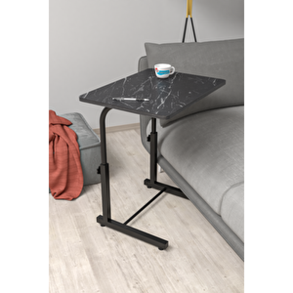 Depolife Yükseklik Ayarlı Laptop Sehpası Kahvaltı Ders Çalışma Bilgisayar Ofis Yemek Çocuk Masası Metal Ayak Bilgisayar Masası Fiyatı