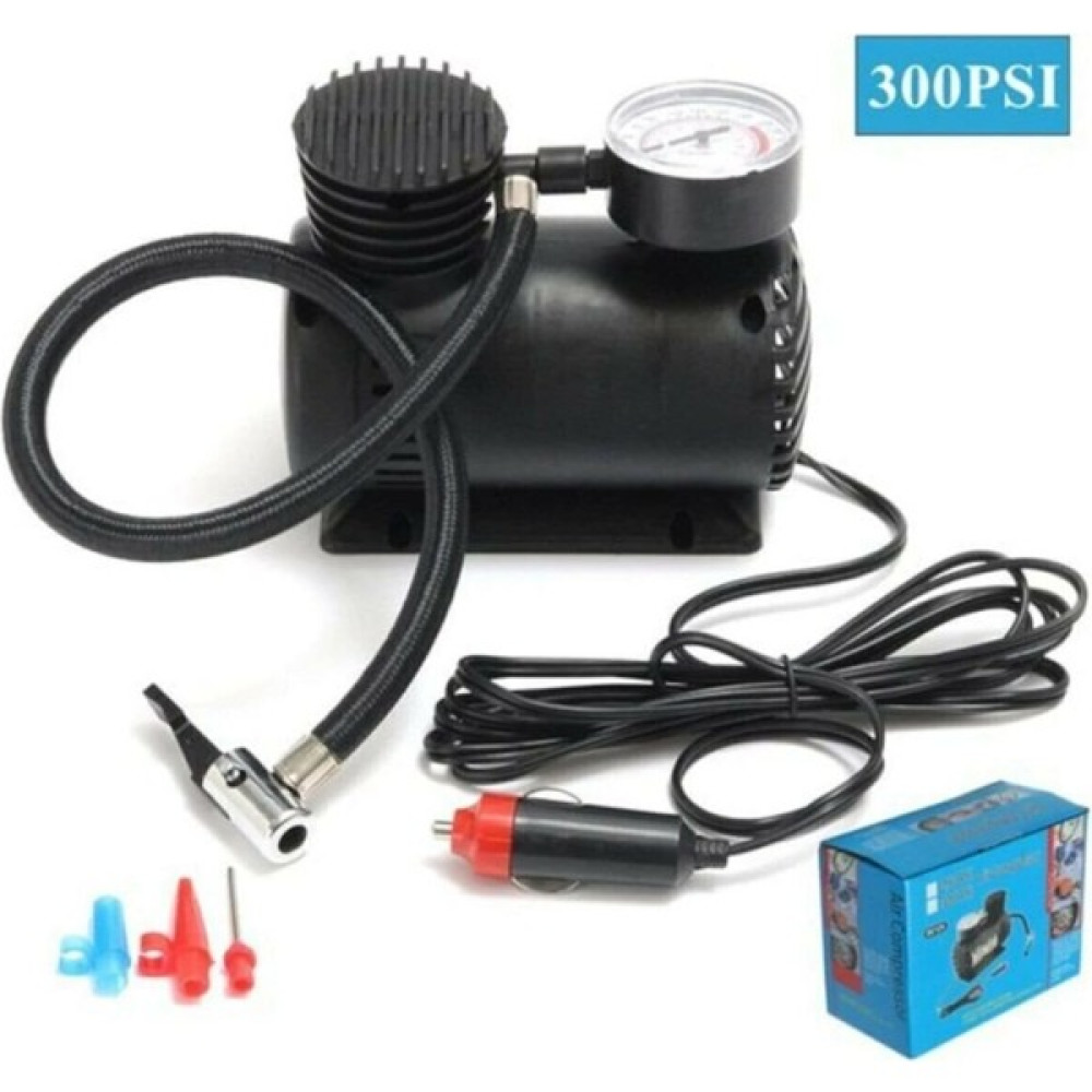 Depposite Bot Yatak Simit Araba Oto Araç Lastik Şişirme Pompası Hava Kompresörü 12 Volt 300 Psi Oto Elektroniği Fiyatı